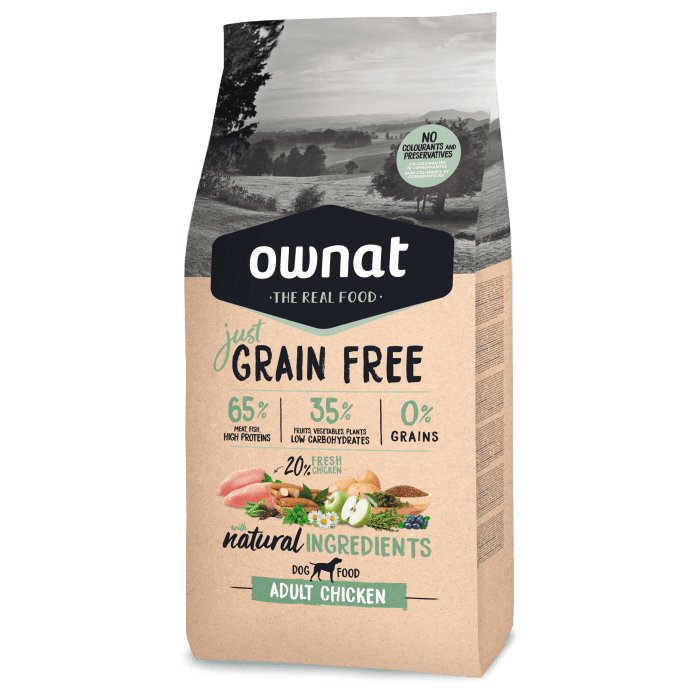 Ownat Just Grain Free Chicken pienso