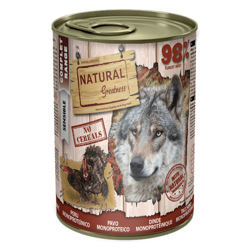 Natural Greatness Receta Monoproteica de Pavo