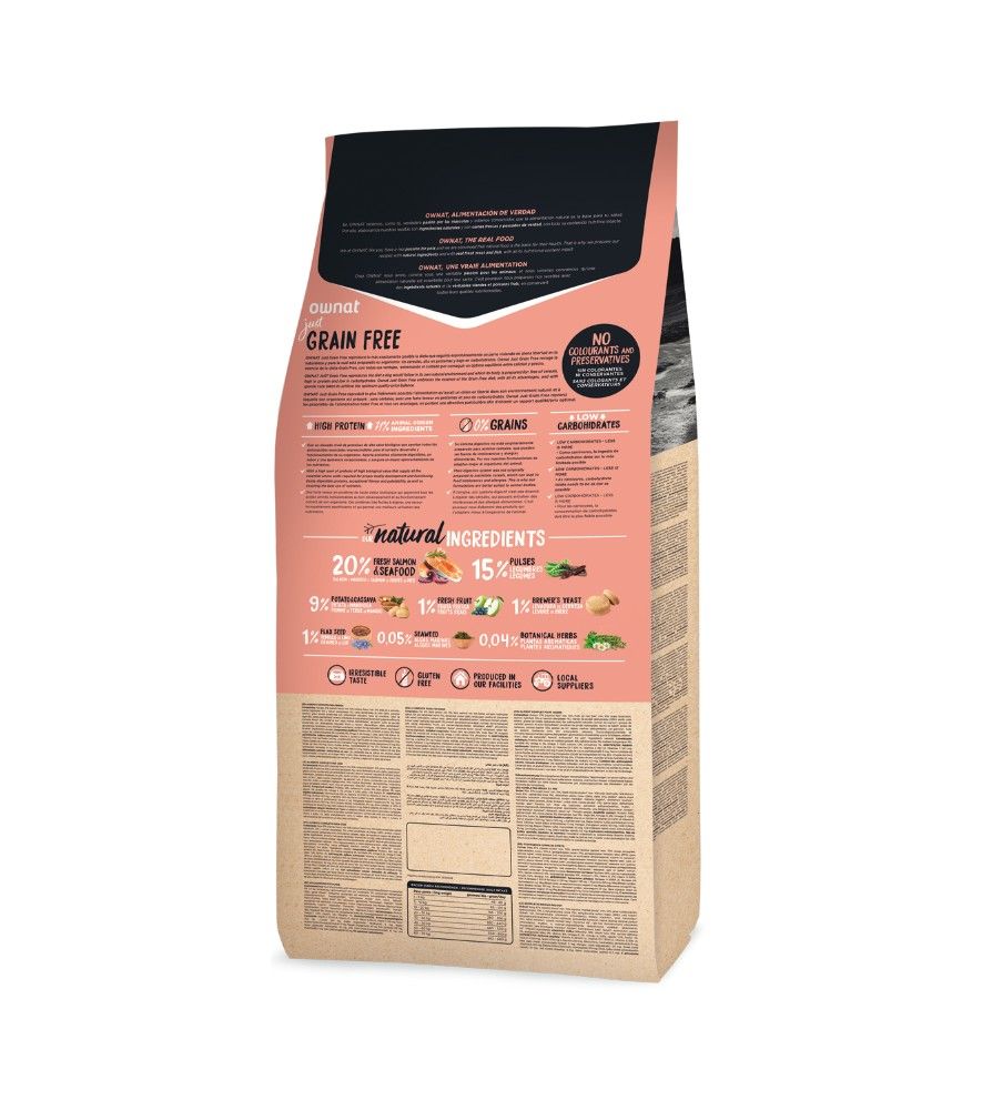 Ownat Just Grain Free Salmon & Seafood - Imagen 2