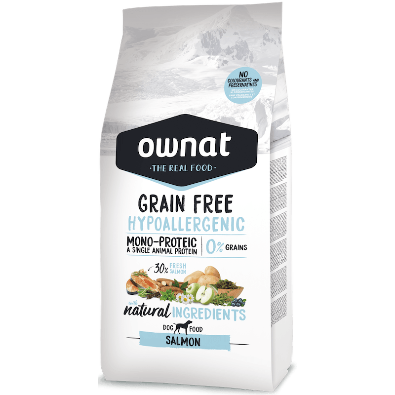 Ownat Just Grain Free Hypoallergenic Salmon pienso