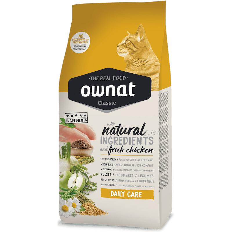 Ownat Classic Daily Care pienso para gatos adultos