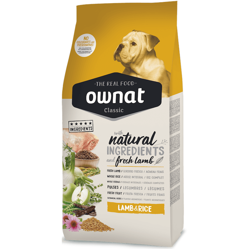 Ownat Classic Lamb & Rice pienso para perros adultos