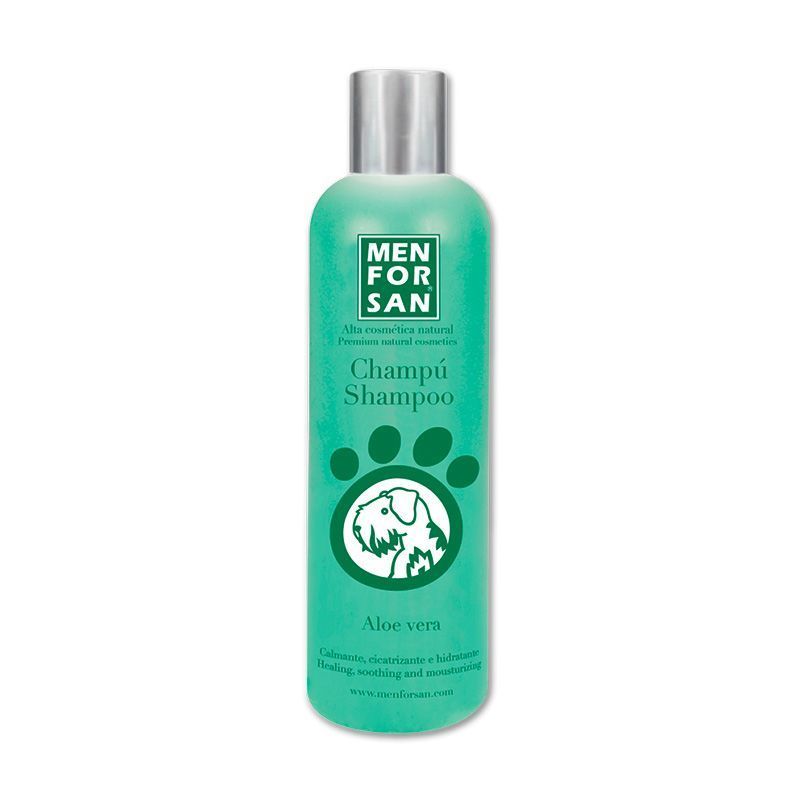 Champú Menforsan con aloe vera para perros – hidratante y regenerador