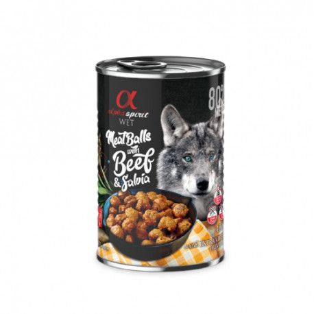 Alpha Spirit Albóndigas Buey Salvia 400gr