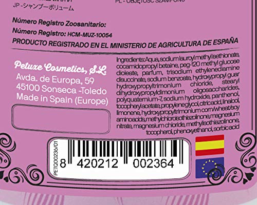 PETUXE CHAMPÚS PREMIUM volumen - Imagen 3