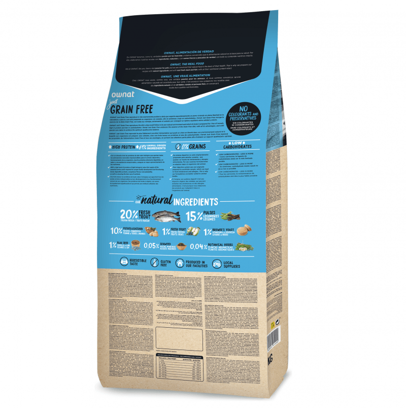 Ownat Just Grain Free Trout - Imagen 2