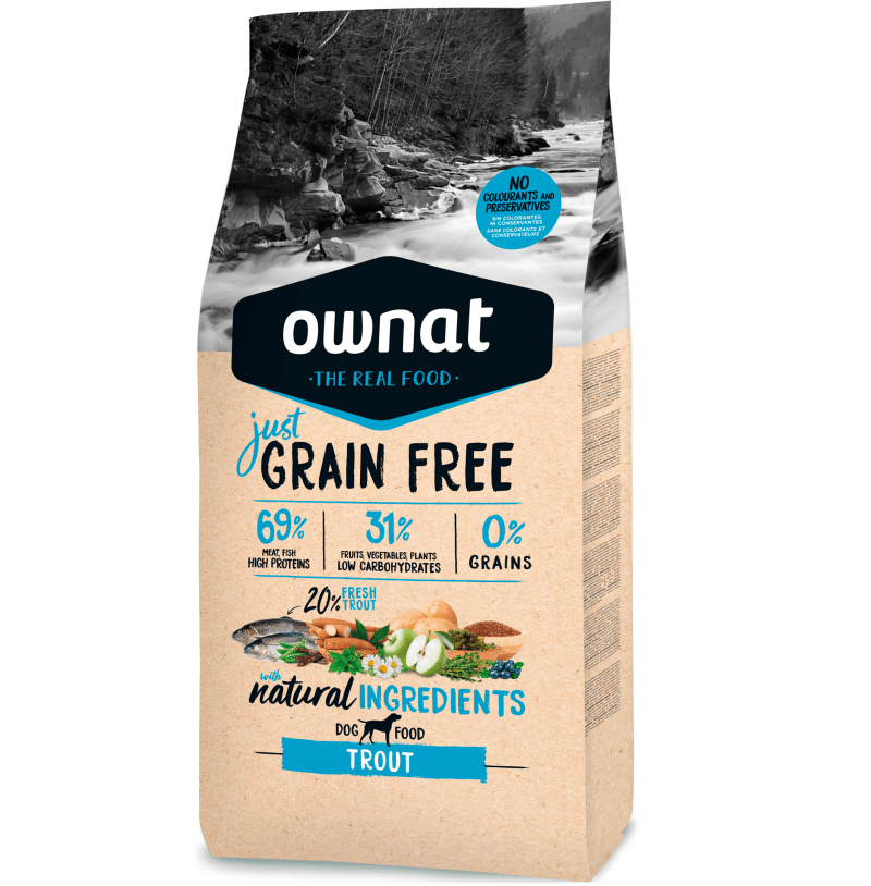 Ownat Just Grain Free Trout pienso
