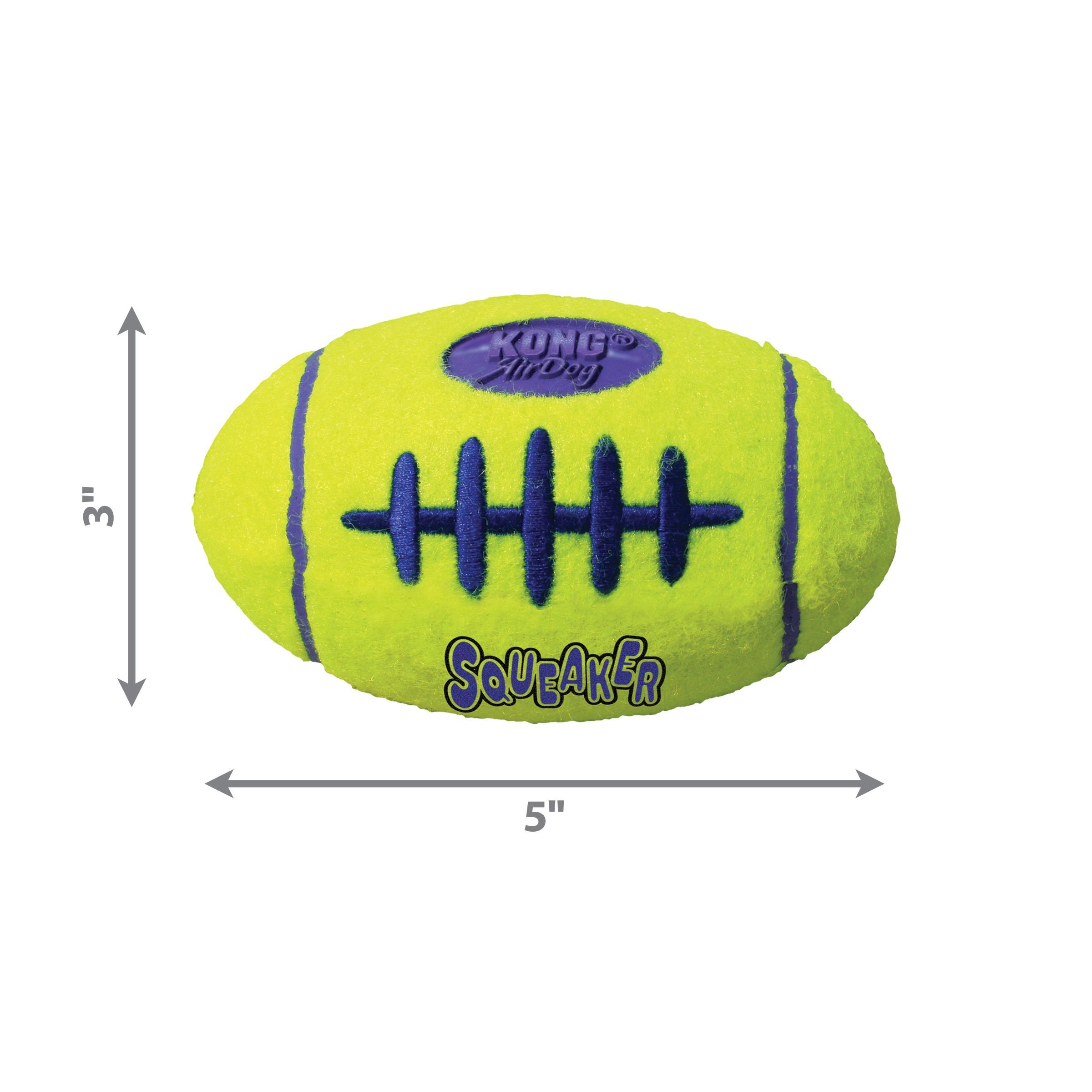 KONG AirDog Squeakair Football - Imagen 2