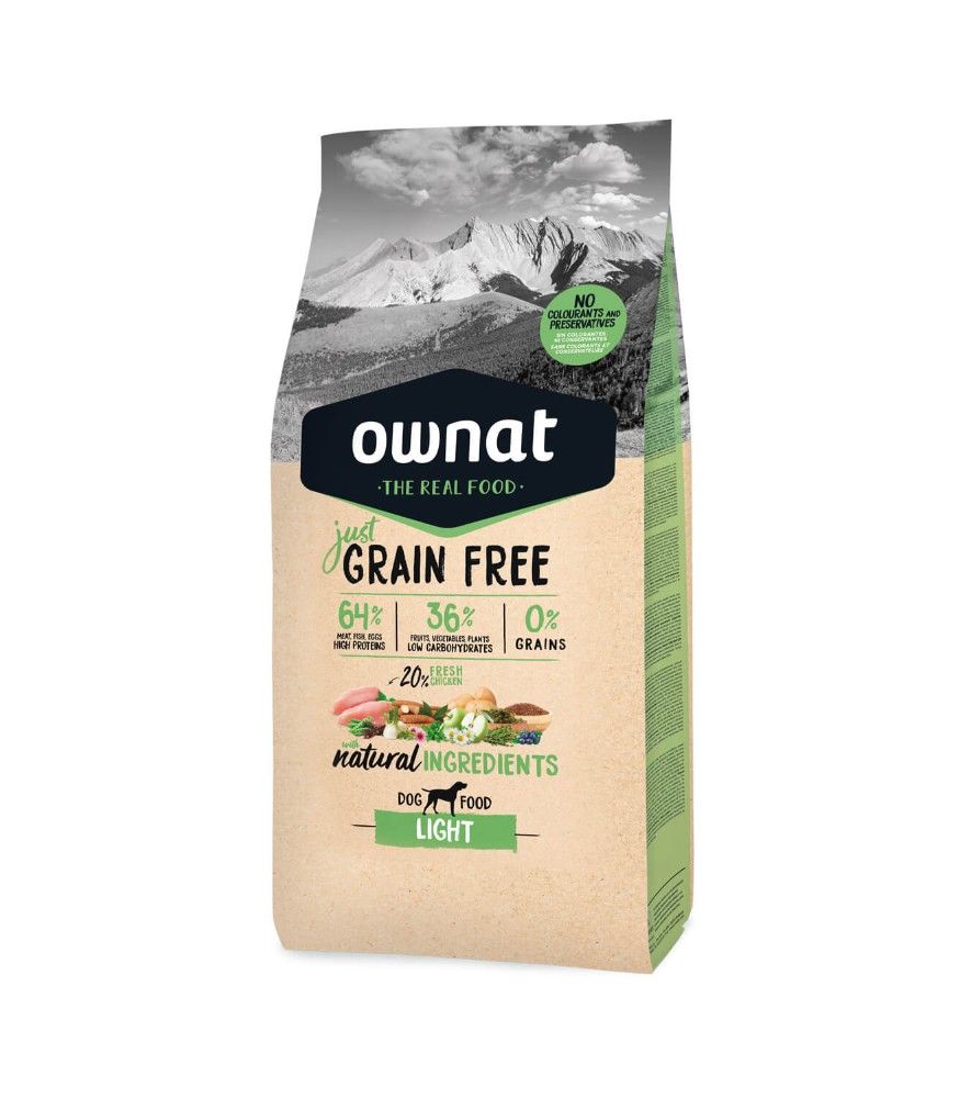 Ownat Just Grain Free Light pienso