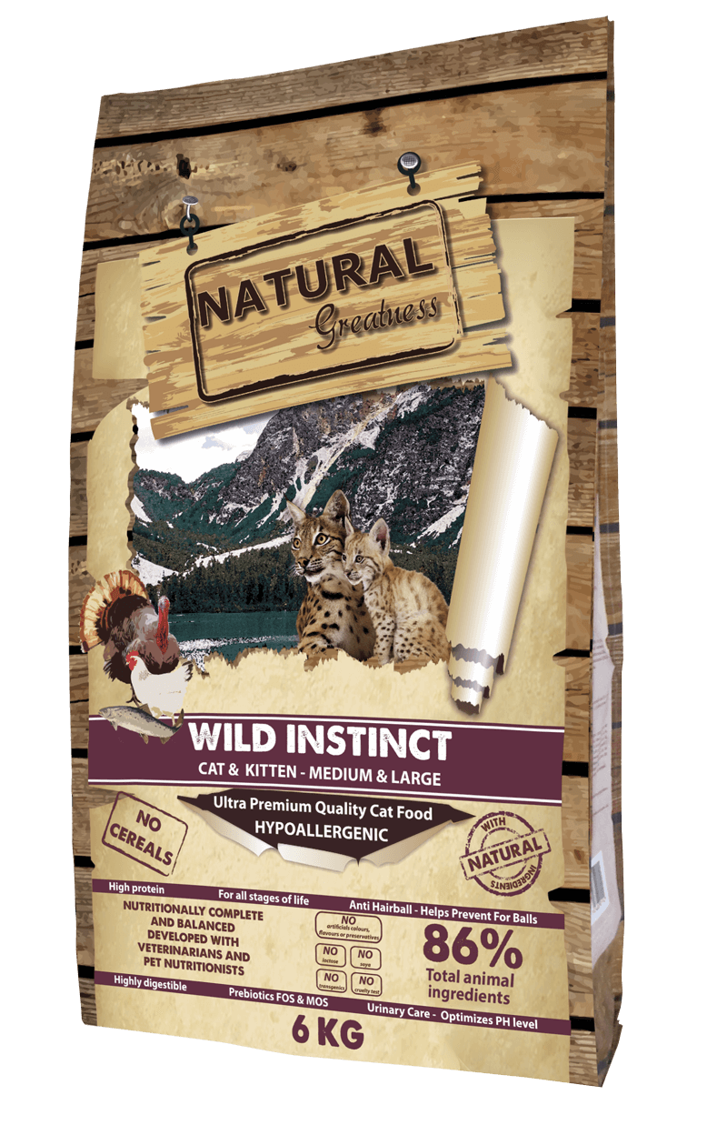 Natural Greatness Wild Instinct Medium Large Cat
