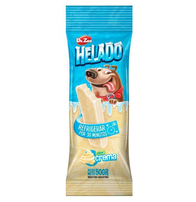 Dr. Zoo Helado de crema 50gr