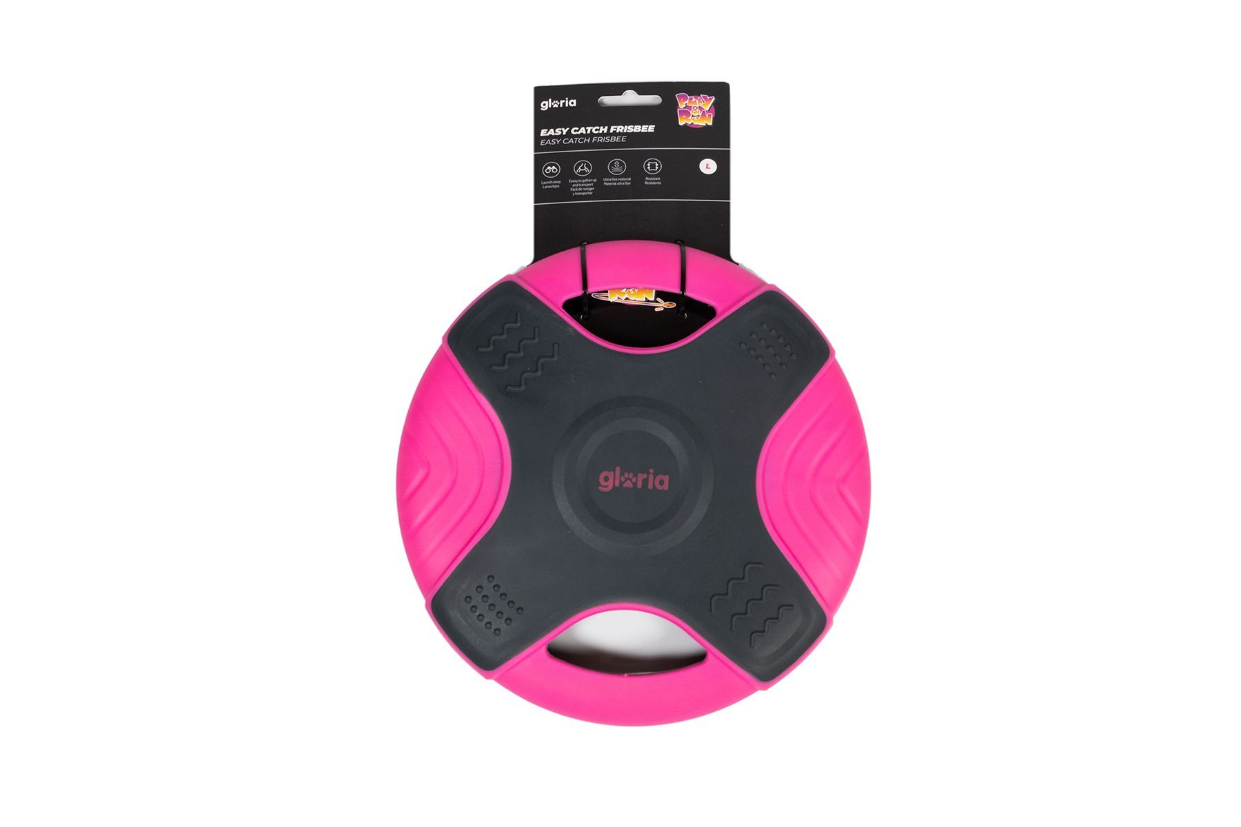 Gloria Play And Run Easy Catch Frisbee